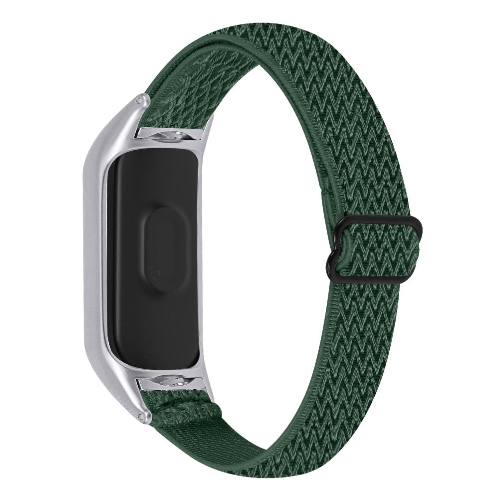 Meget Fantastisk Nylon Rem passer til Xiaomi Smart Band 8 - Grøn#serie_8