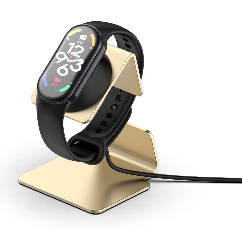 Metal Ladestation passer til Xiaomi Smart Band 8 - Guld#serie_2