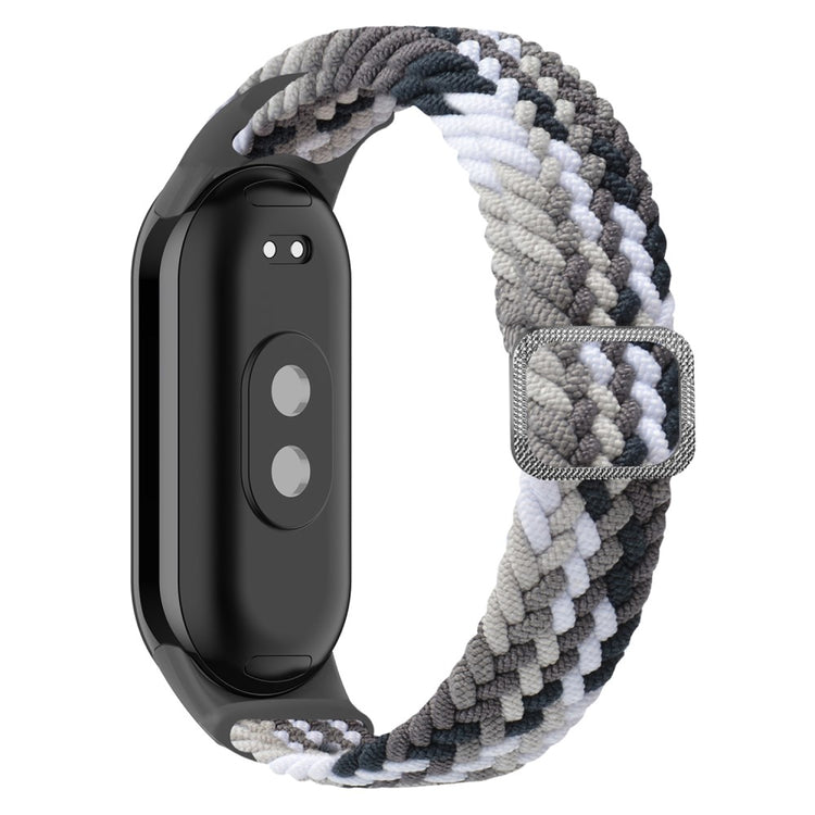 Vildt Fint Nylon Cover passer til Xiaomi Smart Band 8 - Sort#serie_1