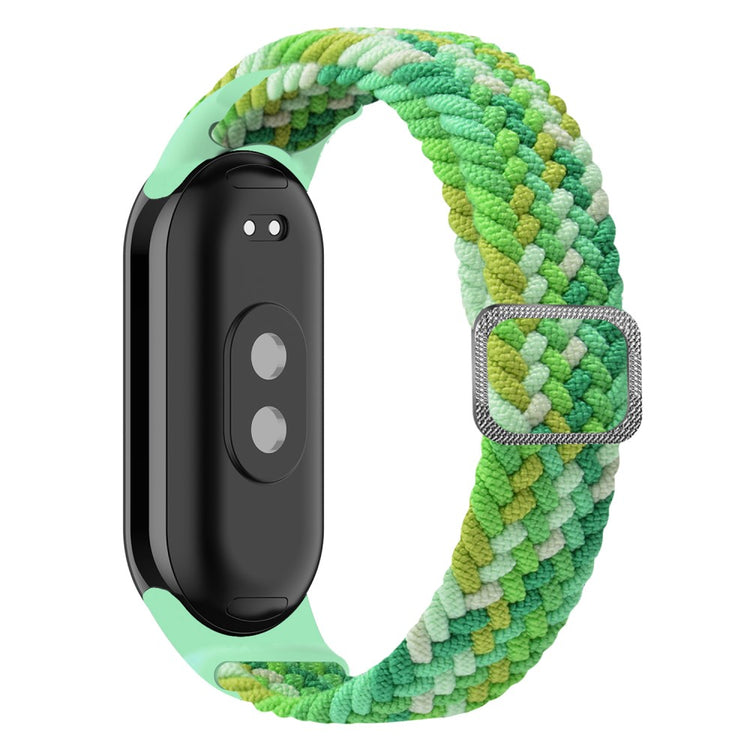 Vildt Fint Nylon Cover passer til Xiaomi Smart Band 8 - Grøn#serie_2