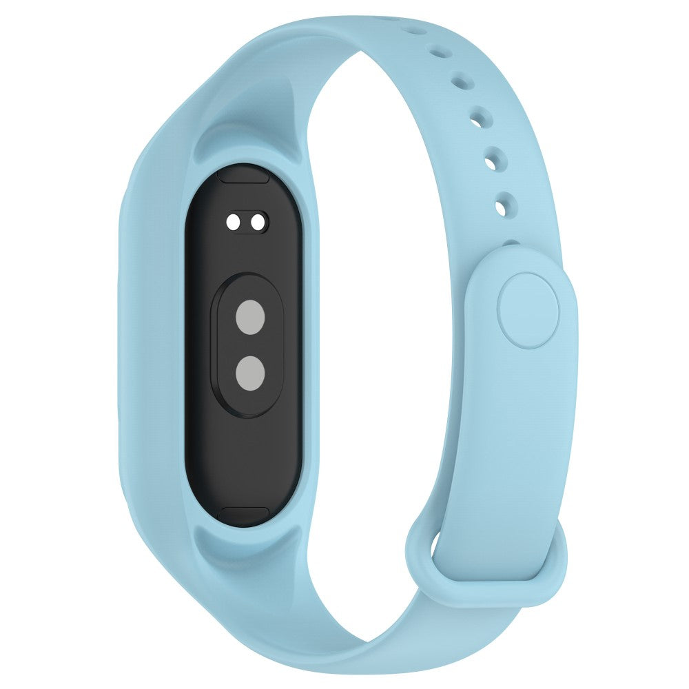 Alle Tiders Silikone Rem passer til Xiaomi Smart Band 8 - Blå#serie_12