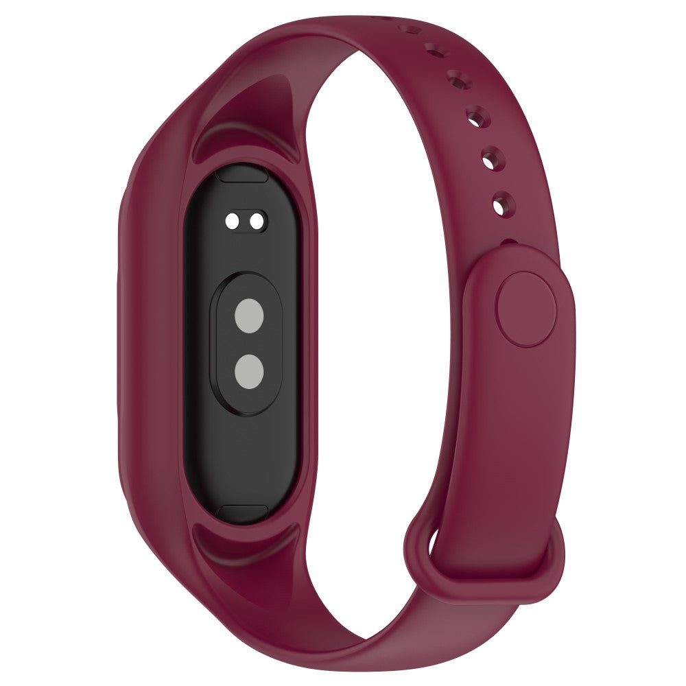 Alle Tiders Silikone Rem passer til Xiaomi Smart Band 8 - Rød#serie_7