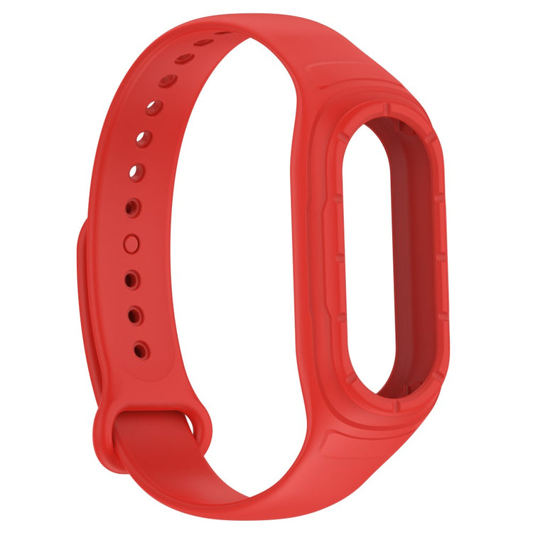 Alle Tiders Silikone Rem passer til Xiaomi Smart Band 8 - Rød#serie_8