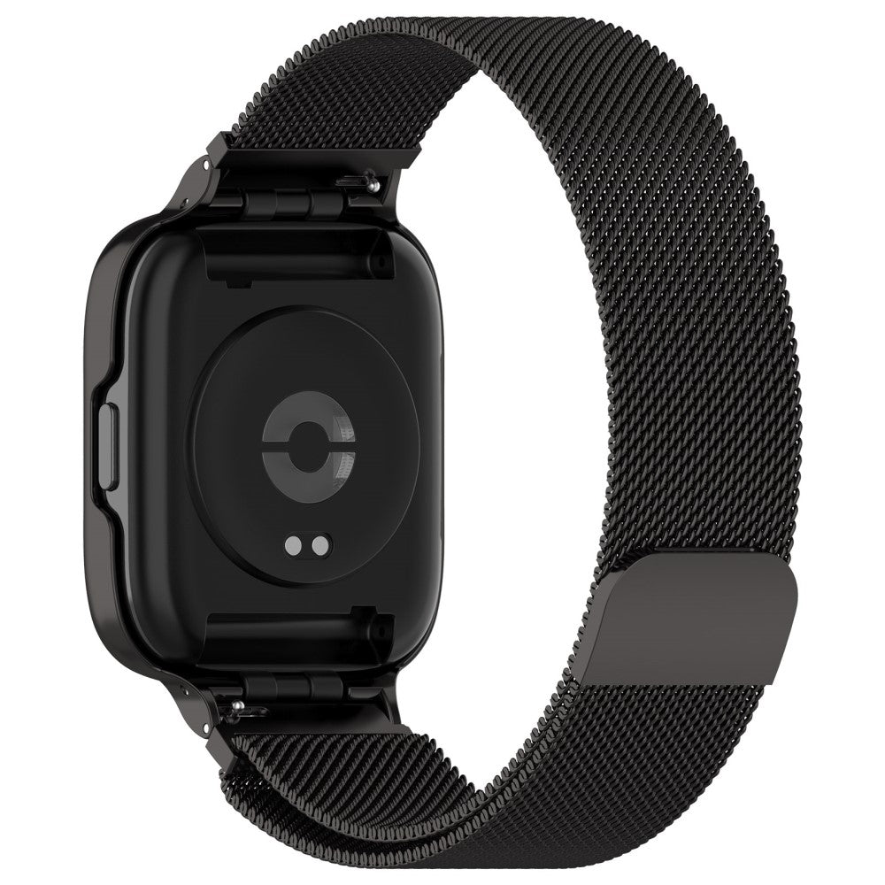 Metal Og Plastik Universal Rem passer til Xiaomi Redmi Watch 3 Active / Xiaomi Mi Watch Lite 3 - Sort#serie_1