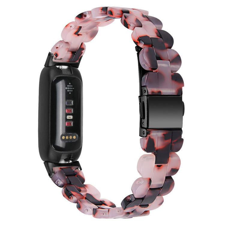 Mega Nydelig Plastik Rem passer til Fitbit Inspire 3 - Pink#serie_6