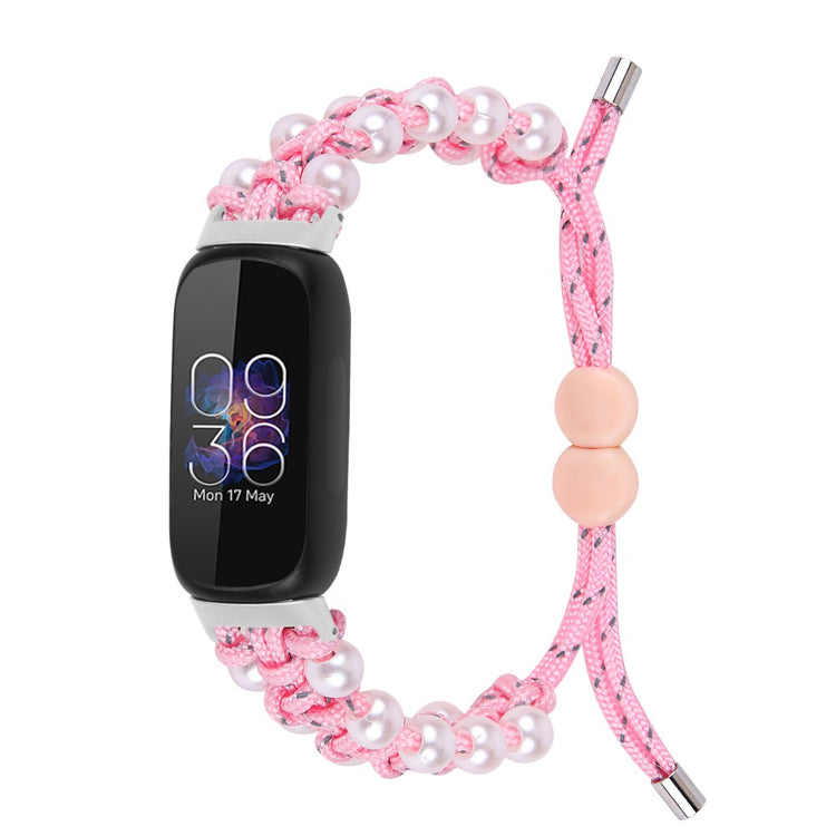 Meget Komfortabel Metal Rem passer til Fitbit Inspire 3 - Pink#serie_2