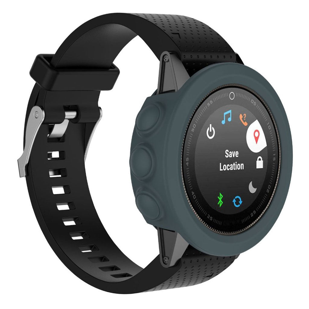 Rigtigt Flot Garmin Fenix 5X Silikone Cover - Blå#serie_7