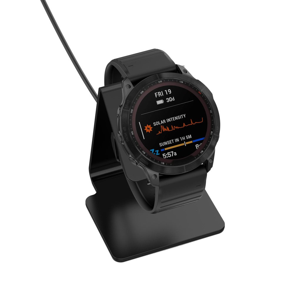 Metal Holder passer til Garmin Smartwatch - Sort#serie_4