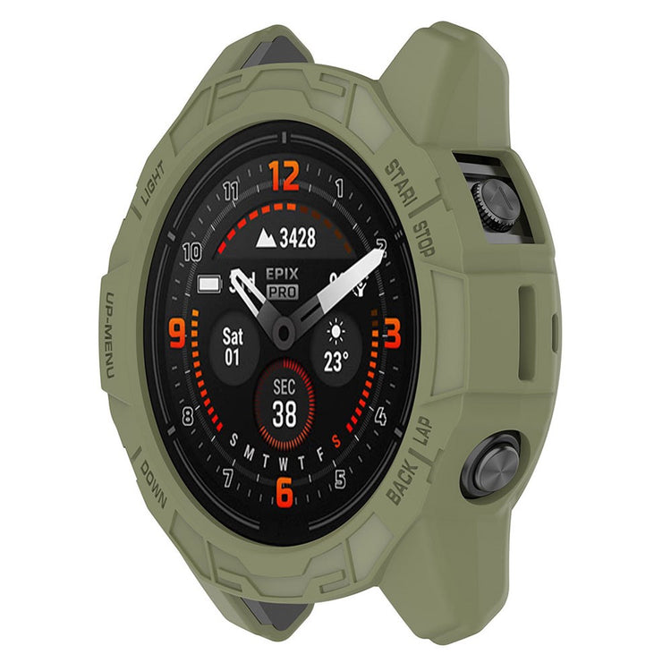 HAT PRINCE Garmin Fenix 7 / 7 Pro / Epix Pro (Gen 2) 47mm hollow cover - Green#serie_2