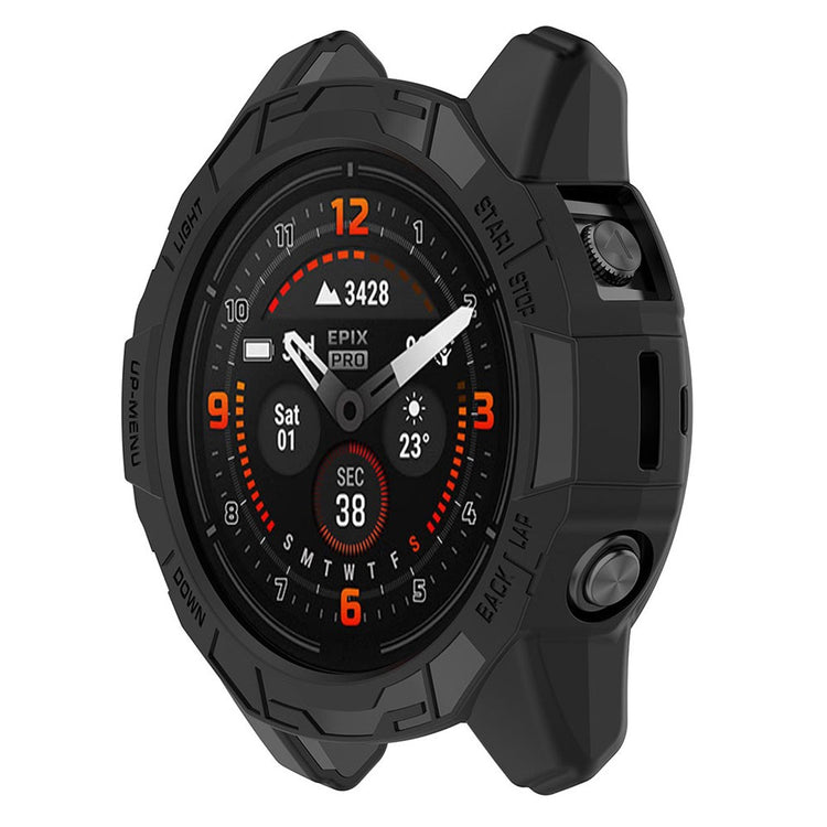 HAT PRINCE Garmin Fenix 7 / 7 Pro / Epix Pro (Gen 2) 47mm hollow cover - Black#serie_3
