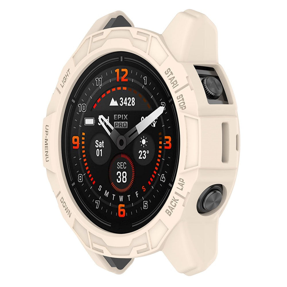 HAT PRINCE Garmin Fenix 7 / 7 Pro / Epix Pro (Gen 2) 47mm hollow cover - Beige#serie_4