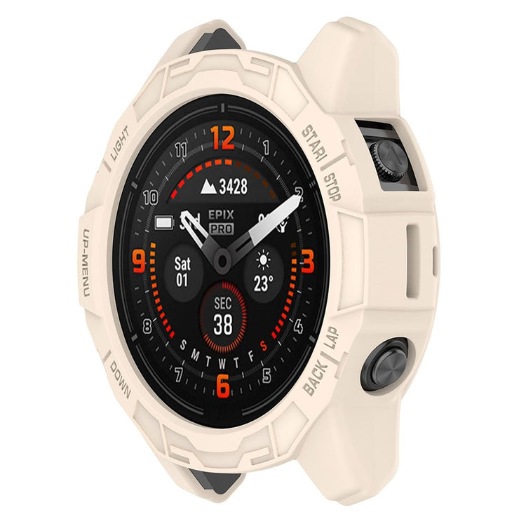 HAT PRINCE Garmin Fenix 7 / 7 Pro / Epix Pro (Gen 2) 47mm hollow cover - Beige#serie_4