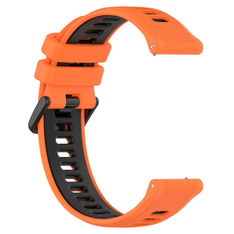 Super Nydelig Silikone Rem passer til Garmin Forerunner 265 - Orange#serie_3