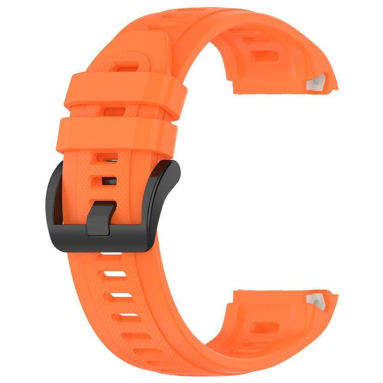 Metal Og Silikone Universal Rem passer til Garmin Approach S70 (47mm) / Garmin Approach S70 Series - Orange#serie_9