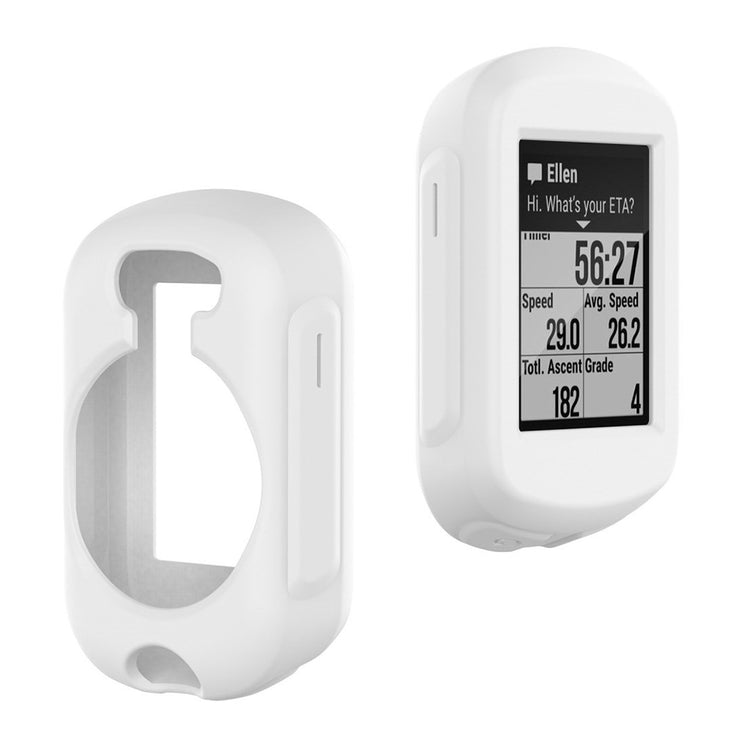 Mega Fed Garmin Edge 830 Silikone Cover - Hvid#serie_1