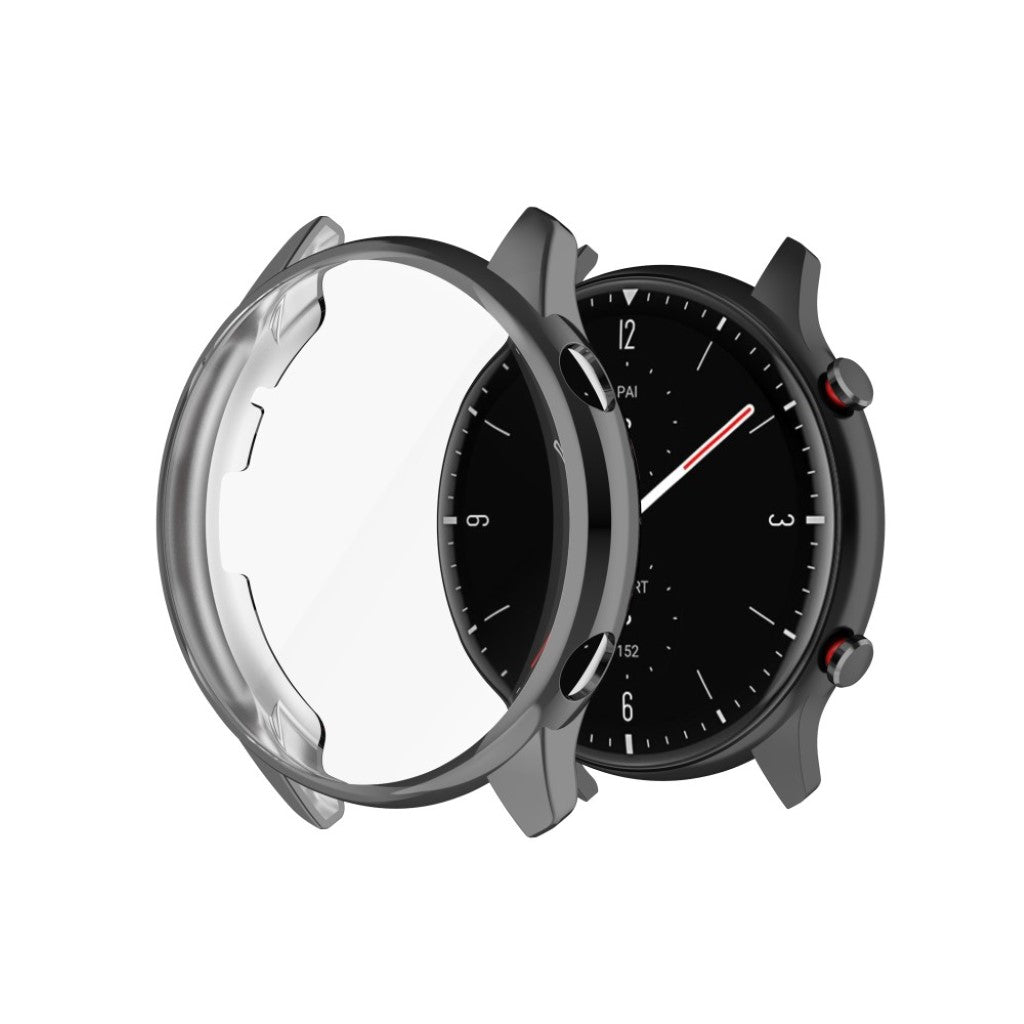 Fint Amazfit GTR 2 Silikone Cover - Sølv#serie_3