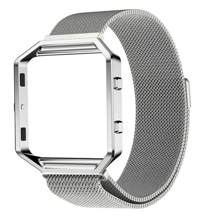 Super kønt Fitbit Blaze Metal Rem - Sølv#serie_9