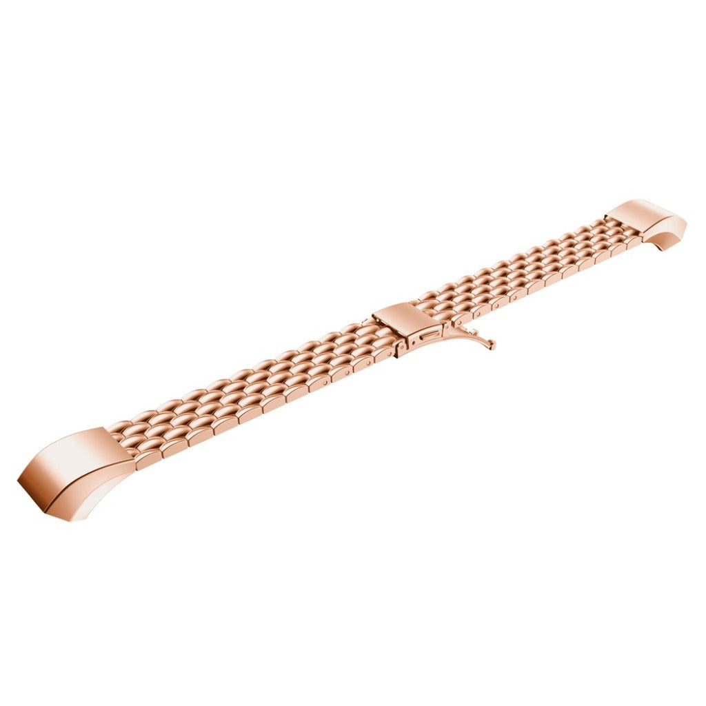 Vildt skøn Fitbit Alta HR Metal Rem - Pink#serie_1