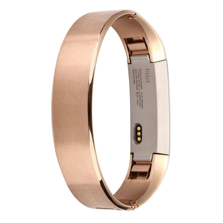 Solid Fitbit Alta HR Metal Rem - Pink#serie_3