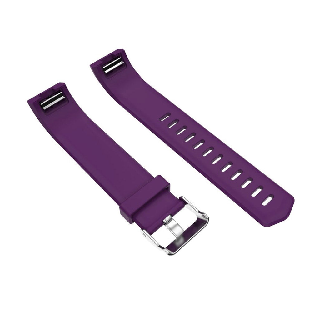 Blå Fitbit Charge 2 Silikone Urrem#serie_12