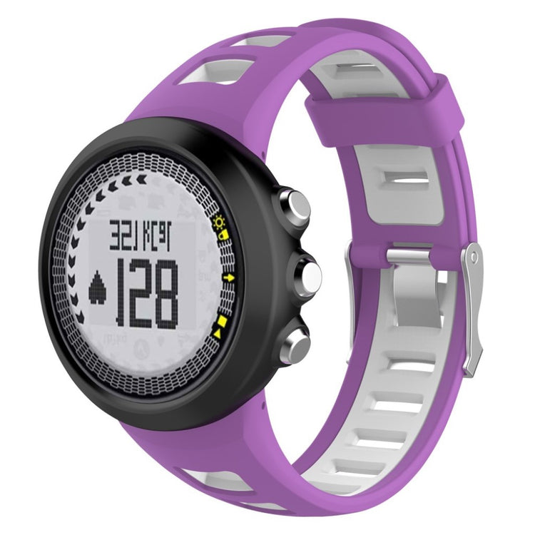 Fremragende Suunto Quest M1 M2 M4 M5 Silikone Rem - Lilla#serie_1