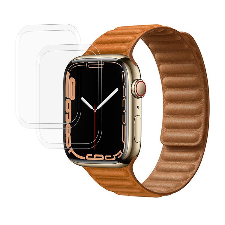 2stk Apple Watch Series 7 41mm Glas  HD Skærmbeskytter - Gennemsigtig#serie_360