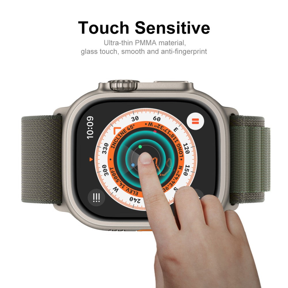 5stk Apple Watch Ultra Plastik Skærmbeskytter - Gennemsigtig#serie_576