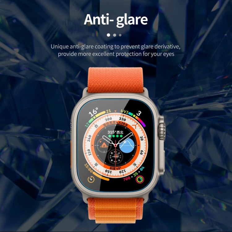 Apple Watch Ultra Hærdet Glas Skærmbeskytter - Gennemsigtig#serie_654