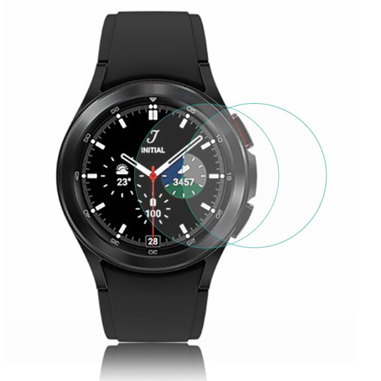 2stk Samsung Galaxy Watch 4 Classic (46mm) Plastik Skærmbeskytter - Gennemsigtig#serie_582