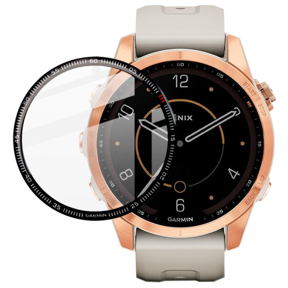 Garmin Fenix 7S Plastik  HD Skærmbeskytter - Gennemsigtig#serie_204