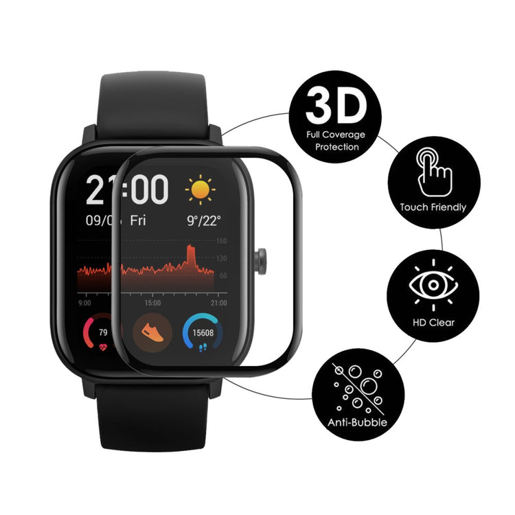 Amazfit GTS 4 Plastik  HD Skærmbeskytter - Gennemsigtig#serie_2