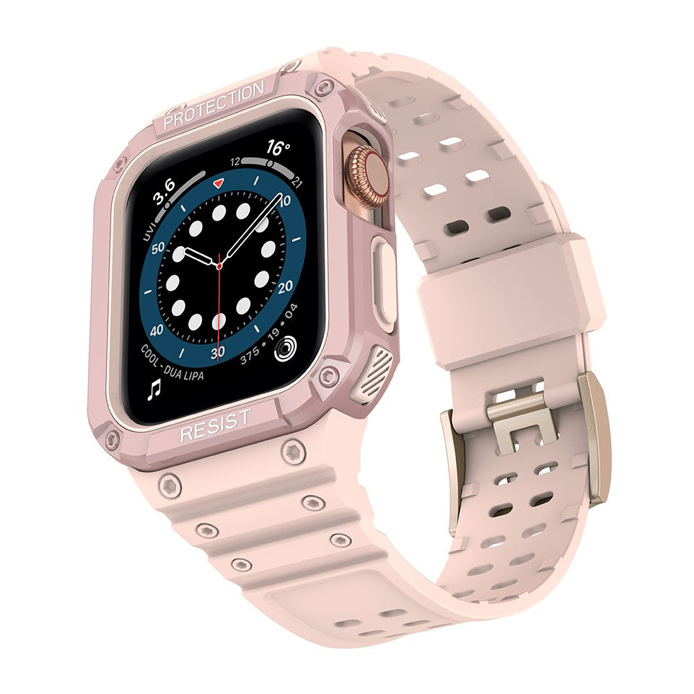Meget fed Apple Watch Series 7 41mm Silikone Rem - Pink#serie_11