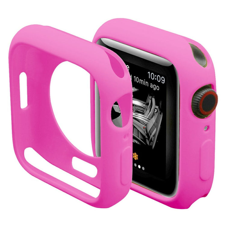 Apple Watch Series 7 41mm  Silikone Bumper  - Pink#serie_1