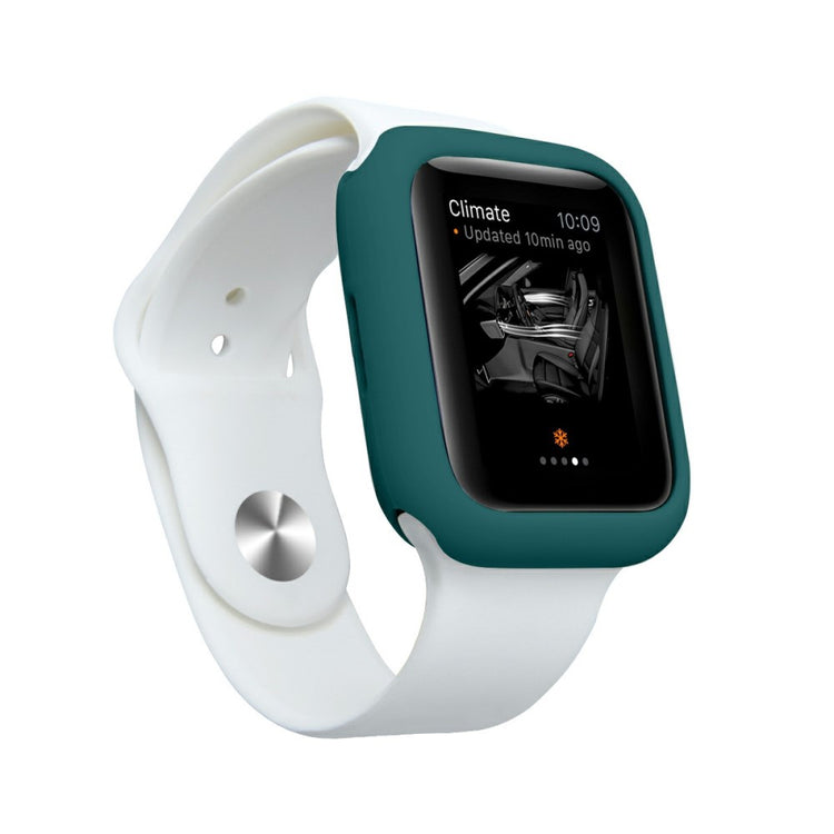 Apple Watch Series 7 41mm  Silikone Bumper  - Grøn#serie_11