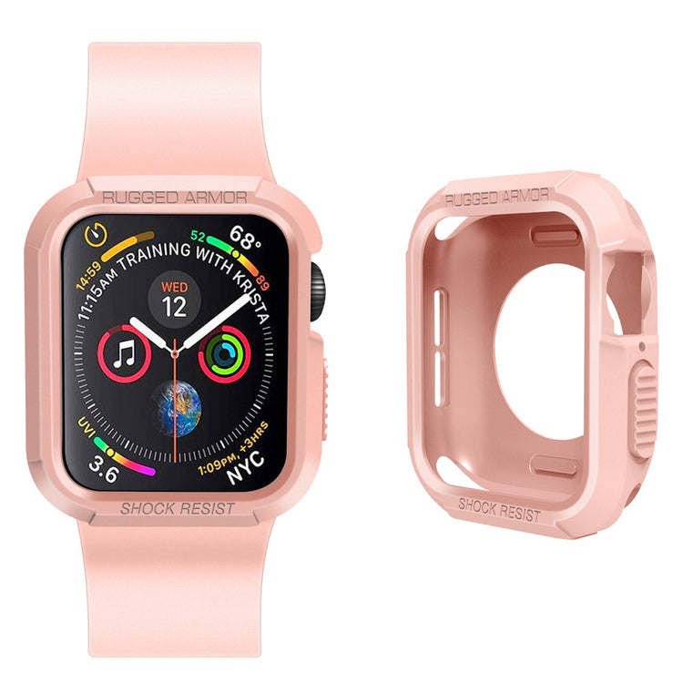 Apple Watch Series 7 41mm  Silikone Bumper  - Pink#serie_3