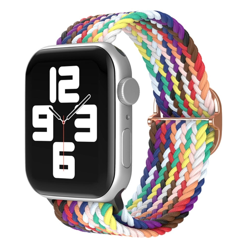 Vildt skøn Apple Watch Series 7 41mm Stof Urrem - Flerfarvet#serie_1