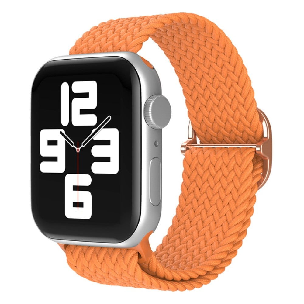 Vildt skøn Apple Watch Series 7 41mm Stof Urrem - Orange#serie_6