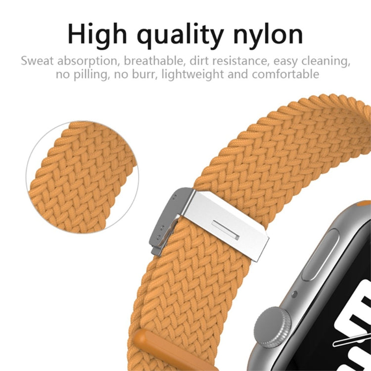 Helt vildt hårdfør Apple Watch Series 7 41mm Stof Urrem - Flerfarvet#serie_10
