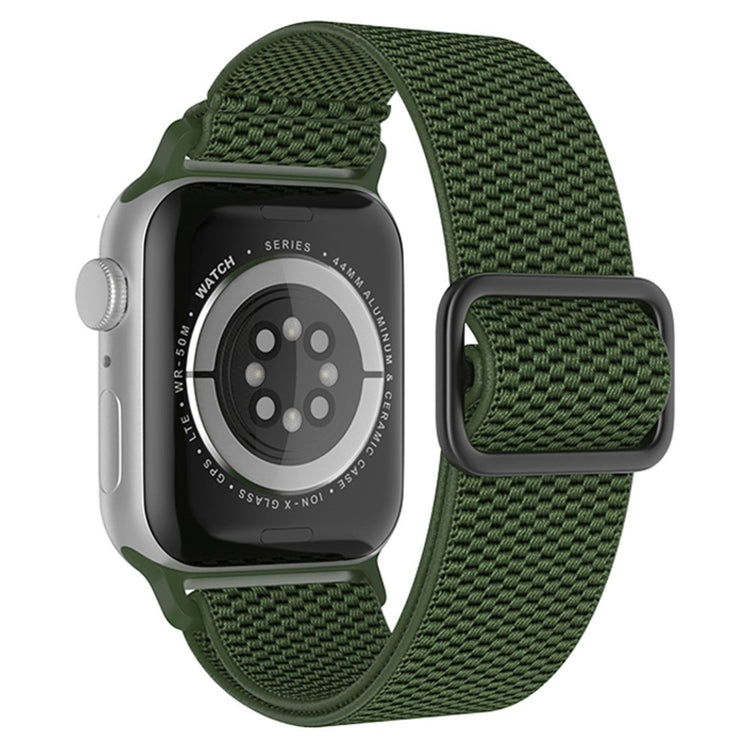 Vildt cool Apple Watch Series 7 41mm Nylon Rem - Grøn#serie_11