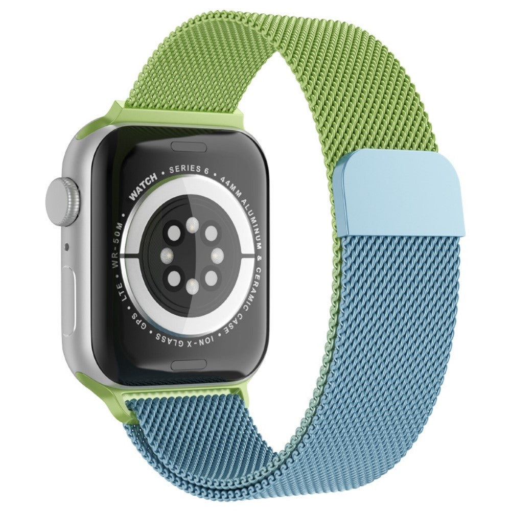 Super kønt Apple Watch Series 7 41mm Metal Rem - Flerfarvet#serie_7