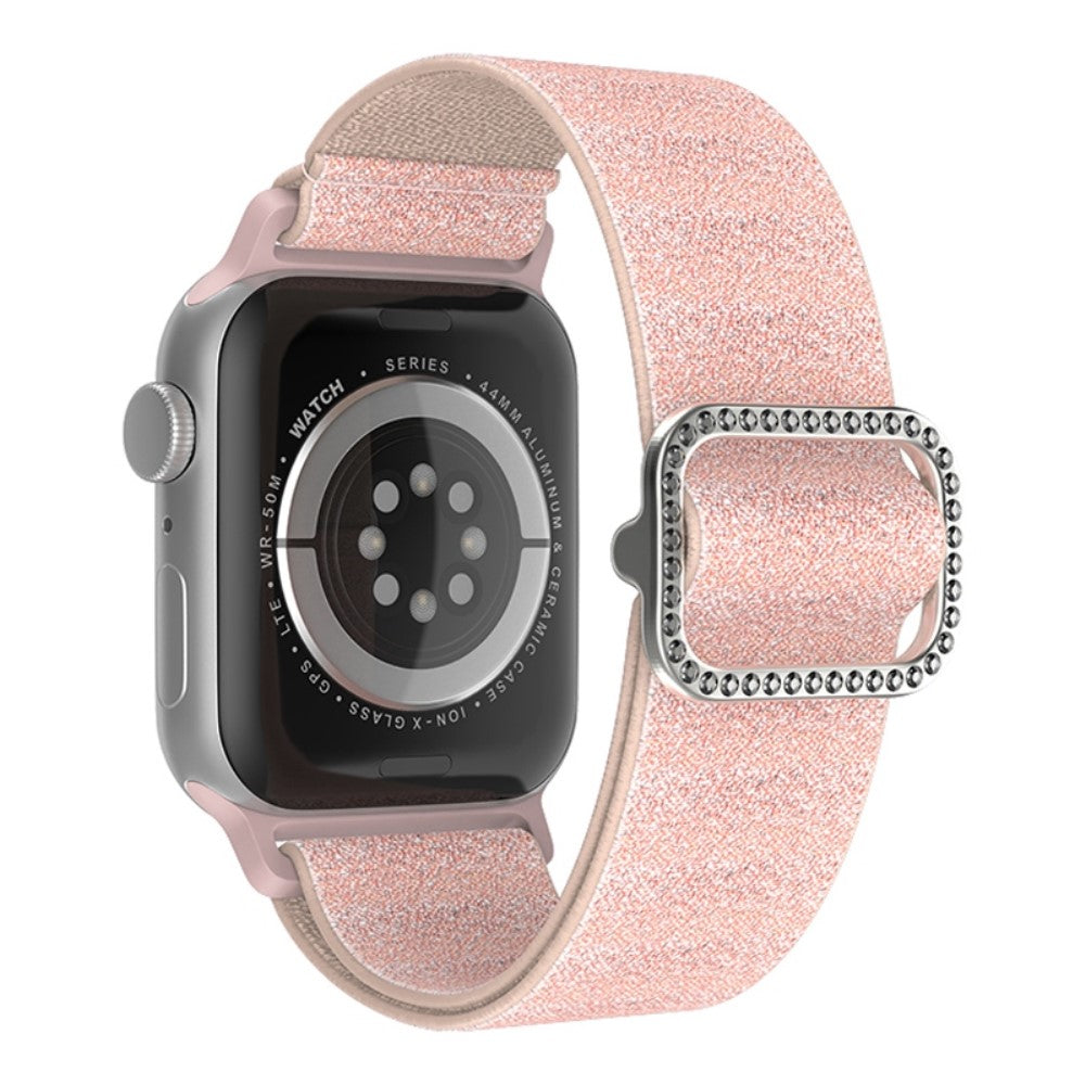 Meget godt Apple Watch Series 7 45mm Nylon Rem - Pink#serie_10