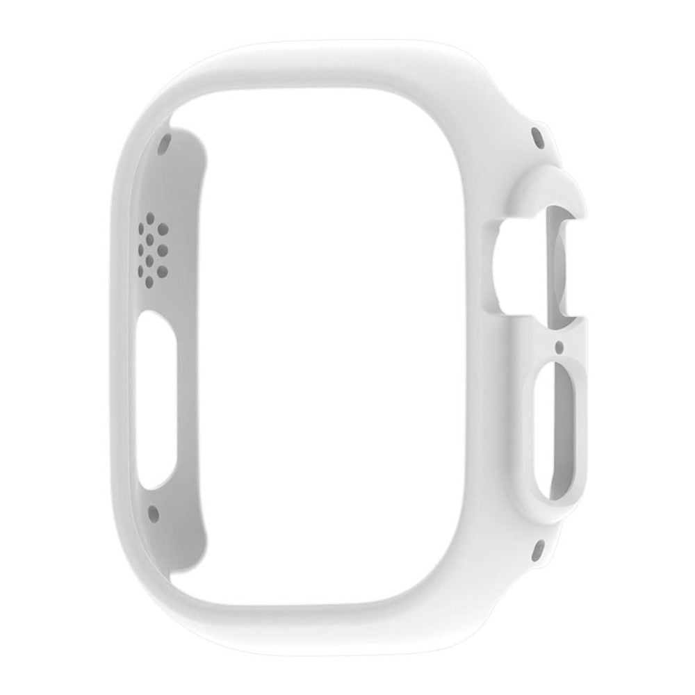 Rigtigt Fed Apple Watch Ultra Plastik Cover - Hvid#serie_12