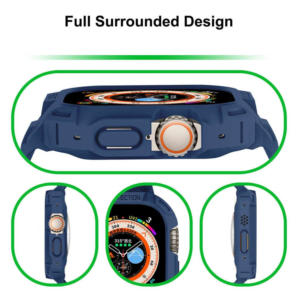 Meget sejt Apple Watch Ultra Silikone Rem - Rød#serie_2