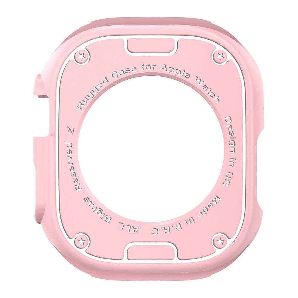 Apple Watch Series 8 (41mm) Beskyttende Silikone Bumper  - Pink#serie_5