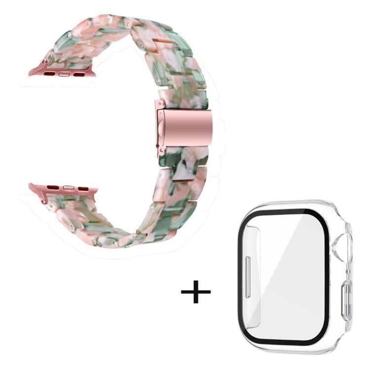 Apple Watch Series 1-3 42mm Metal Rem med Cover - Pink#serie_12