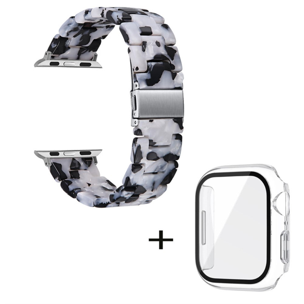 Apple Watch Series 1-3 42mm Metal Rem med Cover - Sort#serie_19