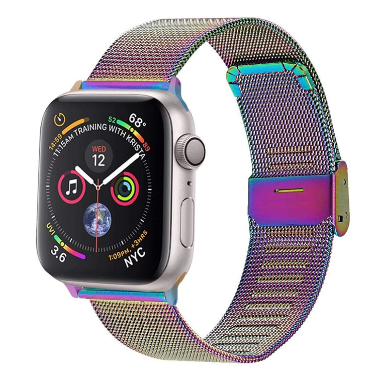 Meget smuk Apple Watch Series 1-3 42mm Metal Rem - Flerfarvet#serie_6