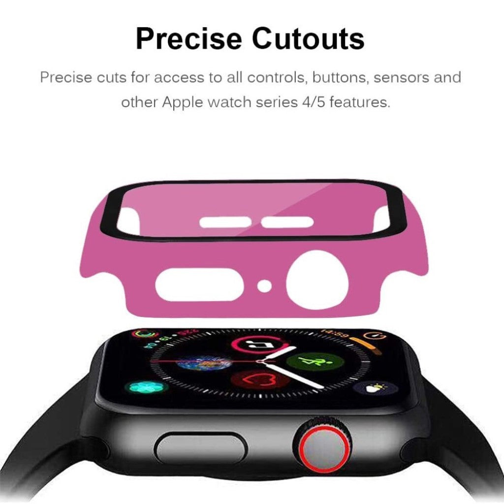 Apple Watch Series 1-3 42mm Holdbar Plastik Bumper  - Pink#serie_11