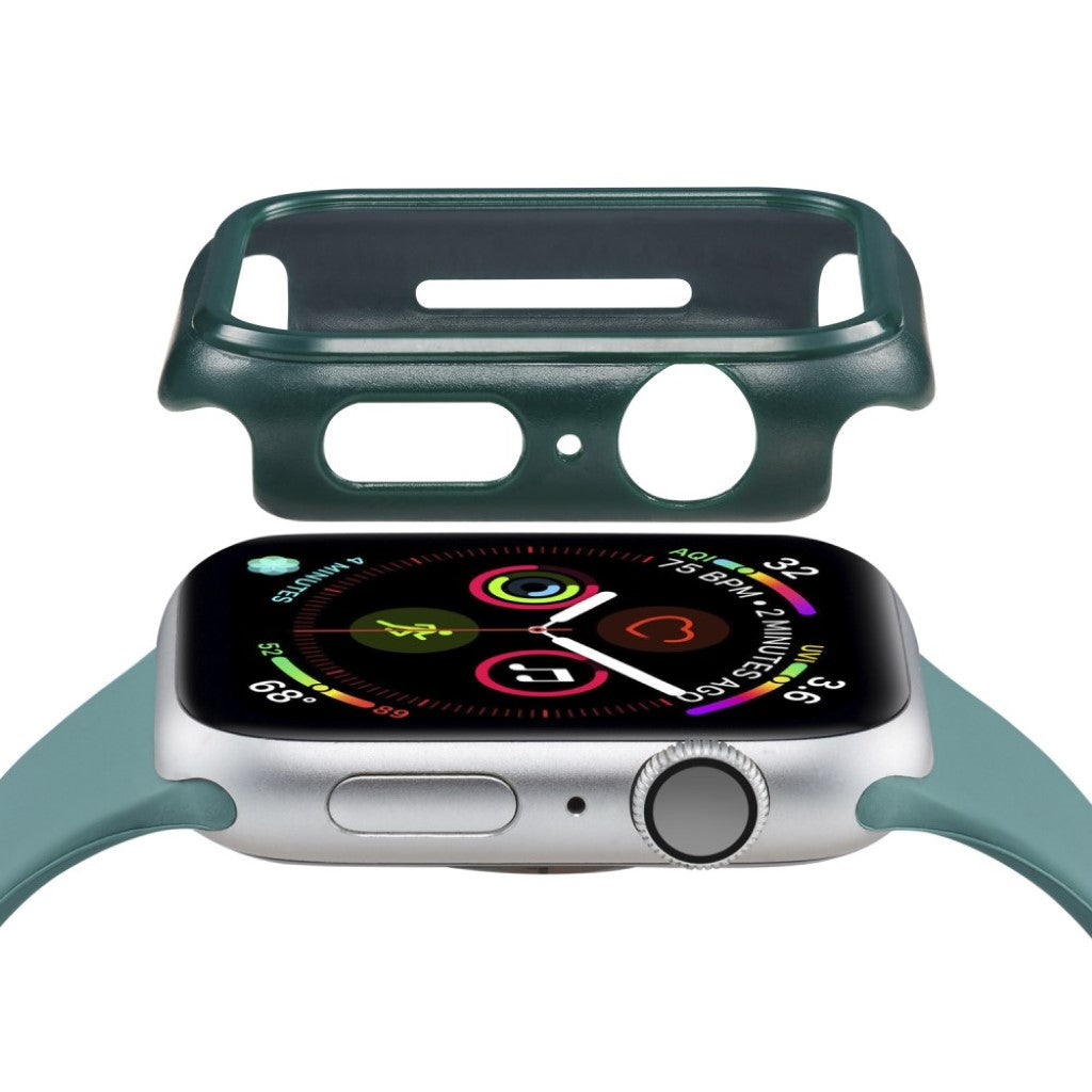 Apple Watch Series 1-3 38mm Mat Plastik Bumper  - Grøn#serie_4