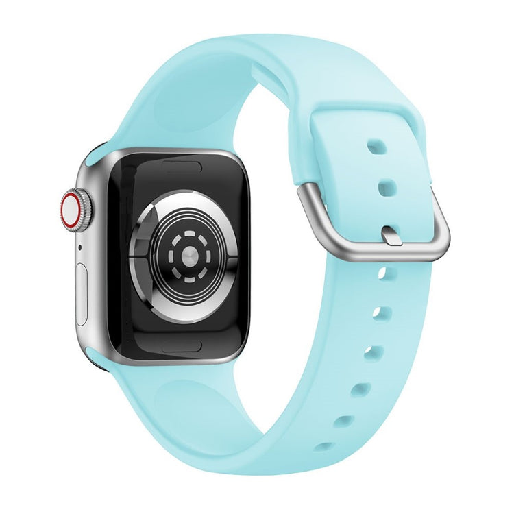 Vildt holdbart Apple Watch Series 5 40mm Silikone Rem - Grøn#serie_7